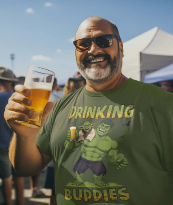 Drinking Buddies! Soft-Style T-Shirt