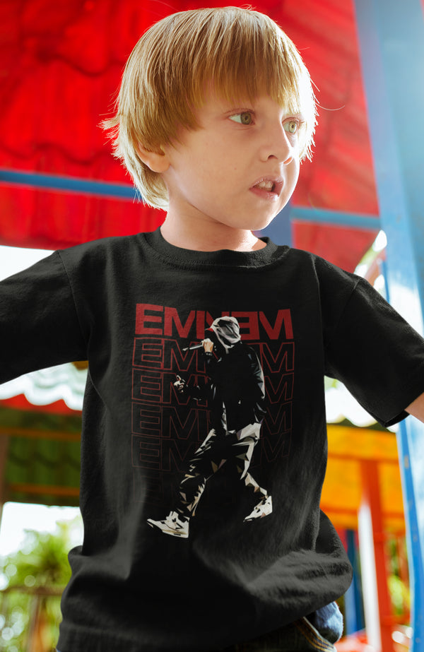 Kids Slim Shady Vintage Black T-Shirt