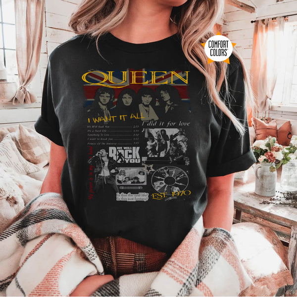 Epic Queen Vintage Comfort Colors Shirt