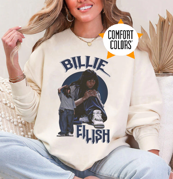 Billy Eilish Comfort Colors Sweatshirt