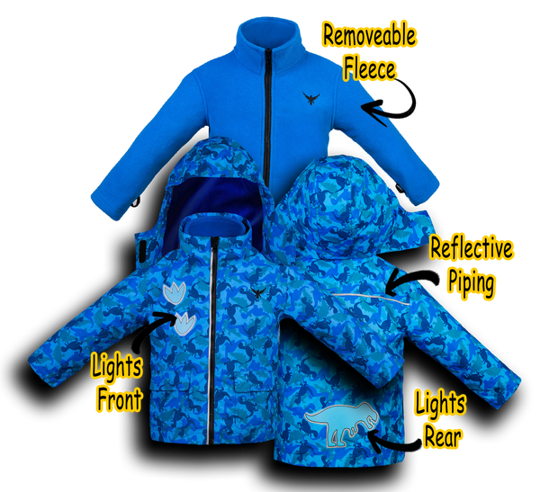 Blue Dinosaur LumiCoat™