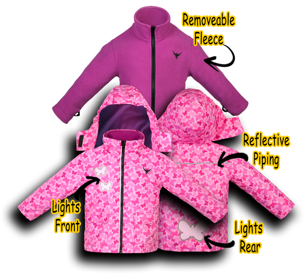 Pink Butterfly LumiCoat™